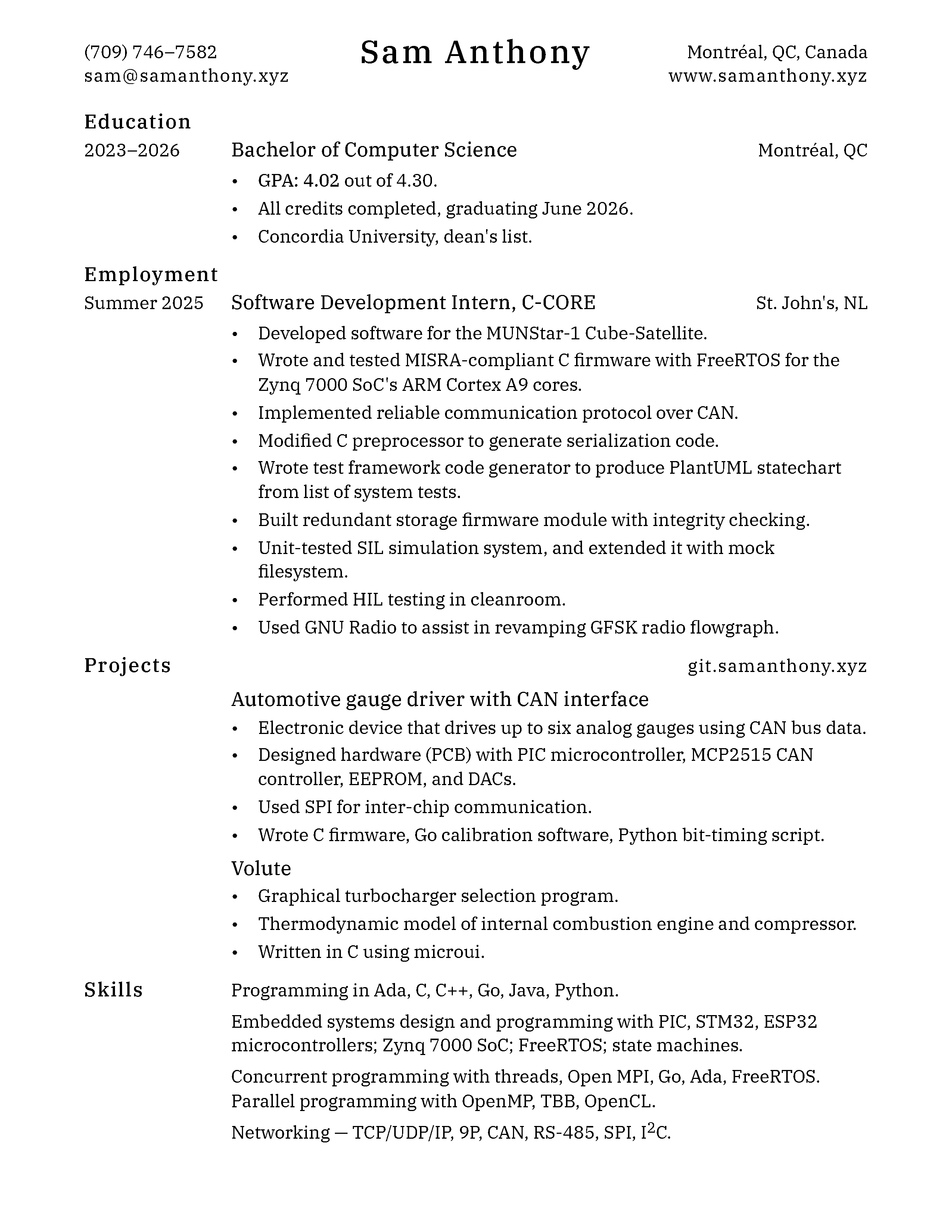Résumé